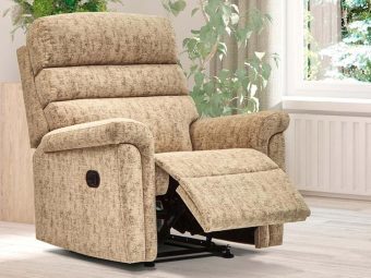 Corfu Small recliner chair fabric