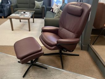 Stressless Rome Recliner and Footstool